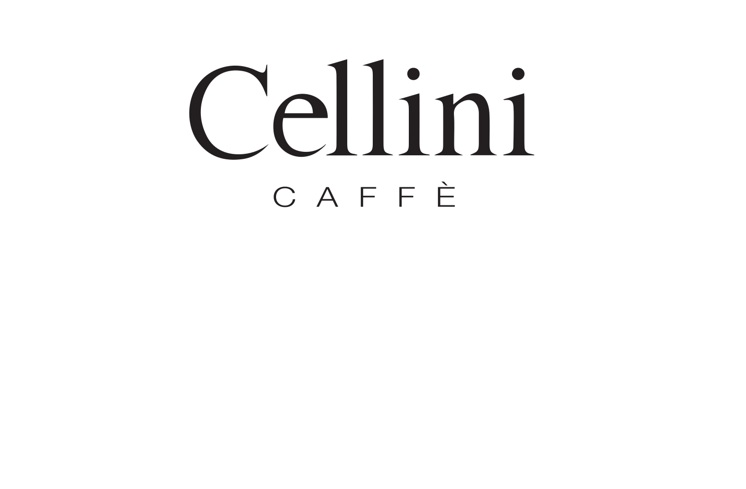 Cellini Shop — Contemporary Italian Roastery